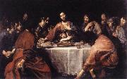 VALENTIN DE BOULOGNE The Last Supper naqtr oil on canvas